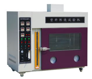 Sprzęt do testowania materiałów z tworzyw sztucznych UL 94 Pionowa pozioma maszyna do testowania palności