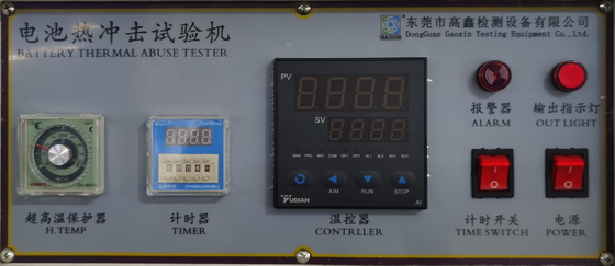 Sterowanie interfejsem PLC Sprzęt do testowania szoku termicznego akumulatora UL 1642 UN38.3